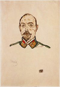 “Retrato de un oficial ruso”, (1915).