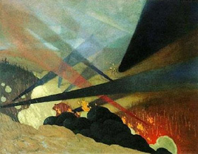 “Verdún, cuadro de una guerra interpretada...”, (1917).