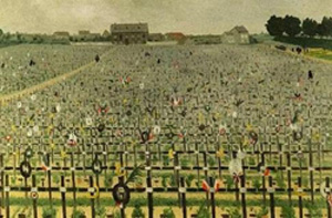 "Cementerio de Chalons-sur-Marne”, (1917).