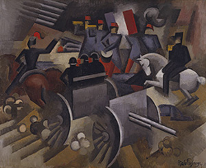 “La artillería”, (1914).