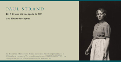 Cartel de la muestra "Paul Strand".